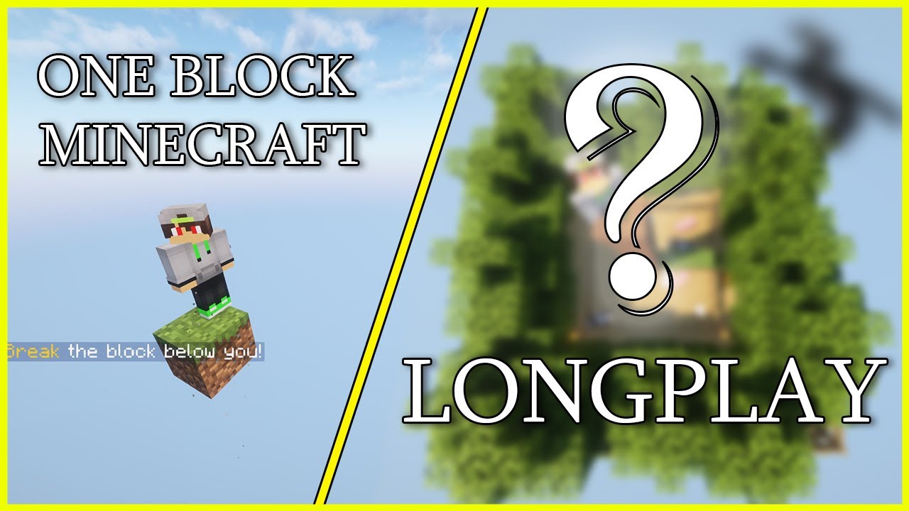 one block minecraft Longplay (No Commentary) #1