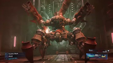 Final Fantasy VII Remake Demo - Scorpion Sentinel (Solo Cloud/No Direct Hits)