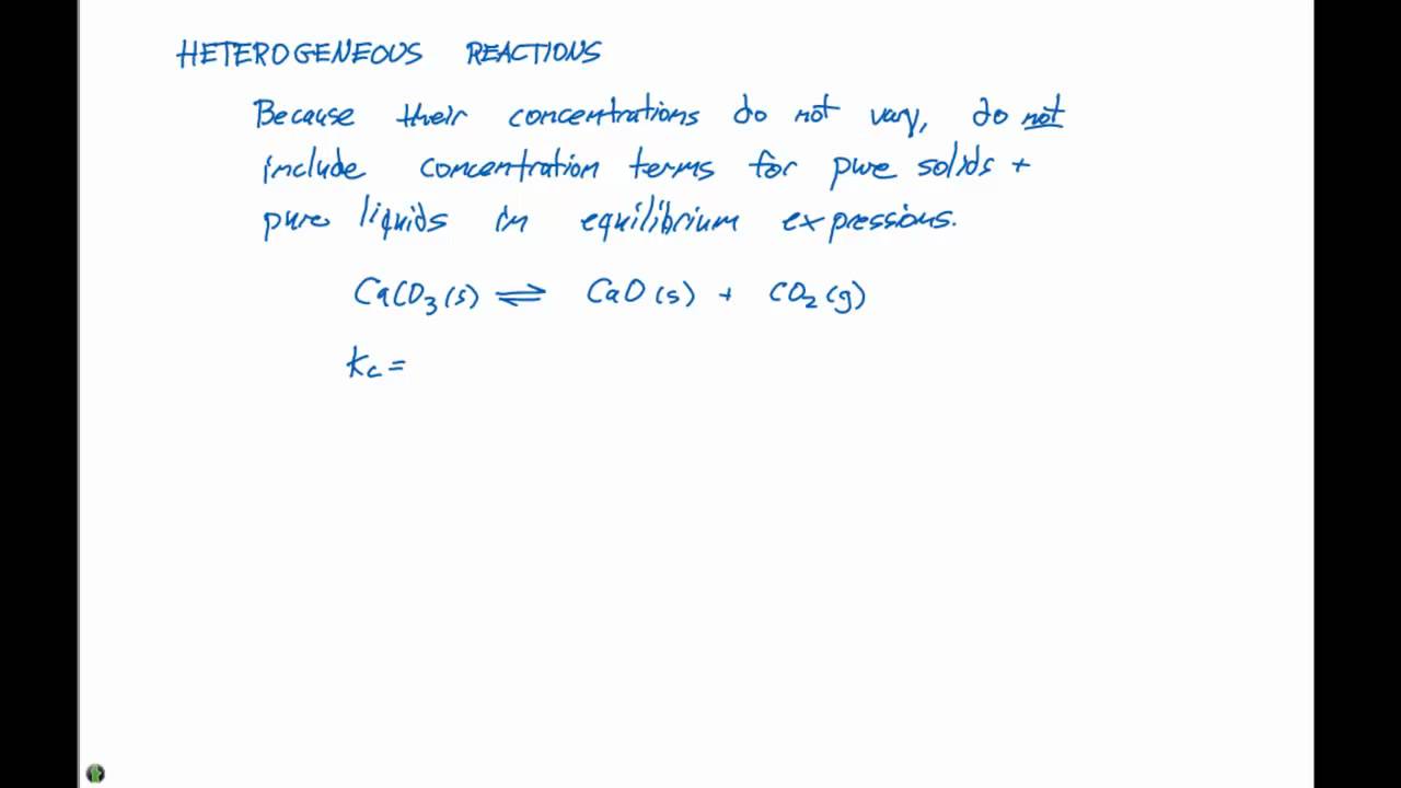 15 4 Heterogeneous Reactions Youtube