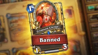 Why Crimson Clergy is Now a Banned Card in Hearthstone