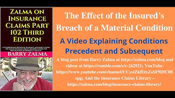 A Video Explaining Conditions Precedent and Subsequent