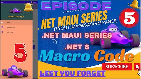 How to Create .NET MAUI Class Library,Pages,View Models,Data Binding Using MVVM ARCHITECTURE EP 5