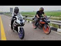 Yamaha R15M VS KTM RC200 Comparison | Top End Race!