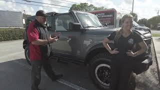 Westin HDX Drop Down Steps on a 23 Ford Bronco review by Chris & Sam from C&H Auto Accessories