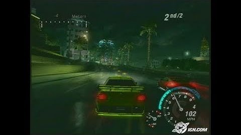 Need for Speed Underground 2 PlayStation 2 Gameplay - The