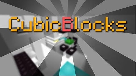 Minecraft Parkour Map: Cubic Blocks Part 1