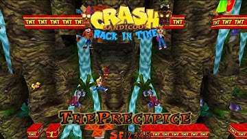 Crash Bandicoot - Back In Time Fan Game: Custom Level: The Precipice By SF12345
