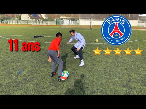 CE PETIT DE 11 ANS VA SIGNER PRO AU PSG INCROYABLE