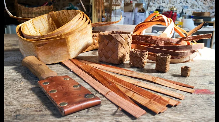 How To Process Cedar Bark For Weaving - Nick McMil...