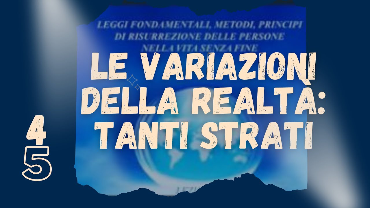 4 5 Cosa guida il Risuscitato? Infinità il flusso del Creatore Что движет Воскресшими? Бесконечность