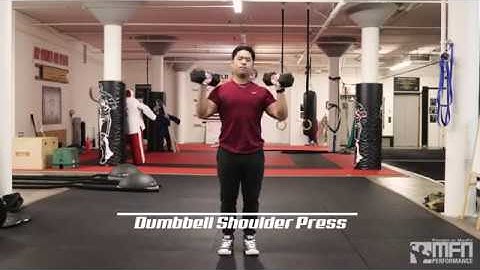 Dumbbell Shoulder Press - MFN | MIKEFIT.COM