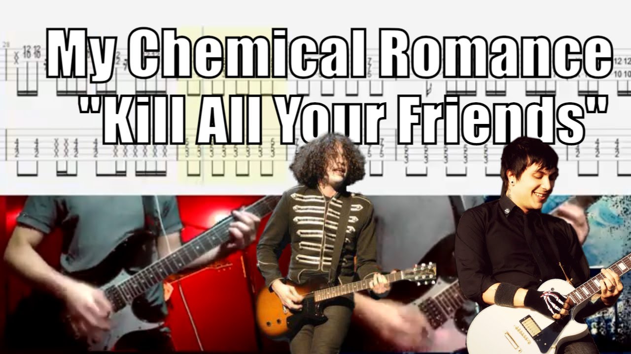 My Chemical Romance Kill All Your Friends Guitar Cover With Tab