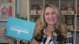 September 2018 Sew Sampler Box // UNBOXING!!