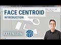 Face Centroid SketchUp Extension - Introduction