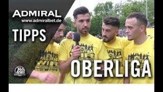 Admiral-Tipps Mit Ferdi Acar Emre Demircan Tevfik Und Metin Vfb Homberg - 31 Spieltag Oberliga