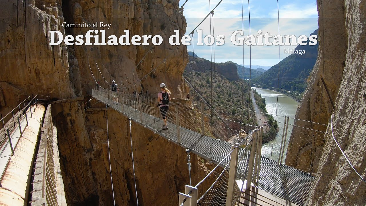 Ruta Barranco de la Hoz, Pasarelas de Toba del Río Blanco (Teruel) ¡Vive la Montaña! - YouTube