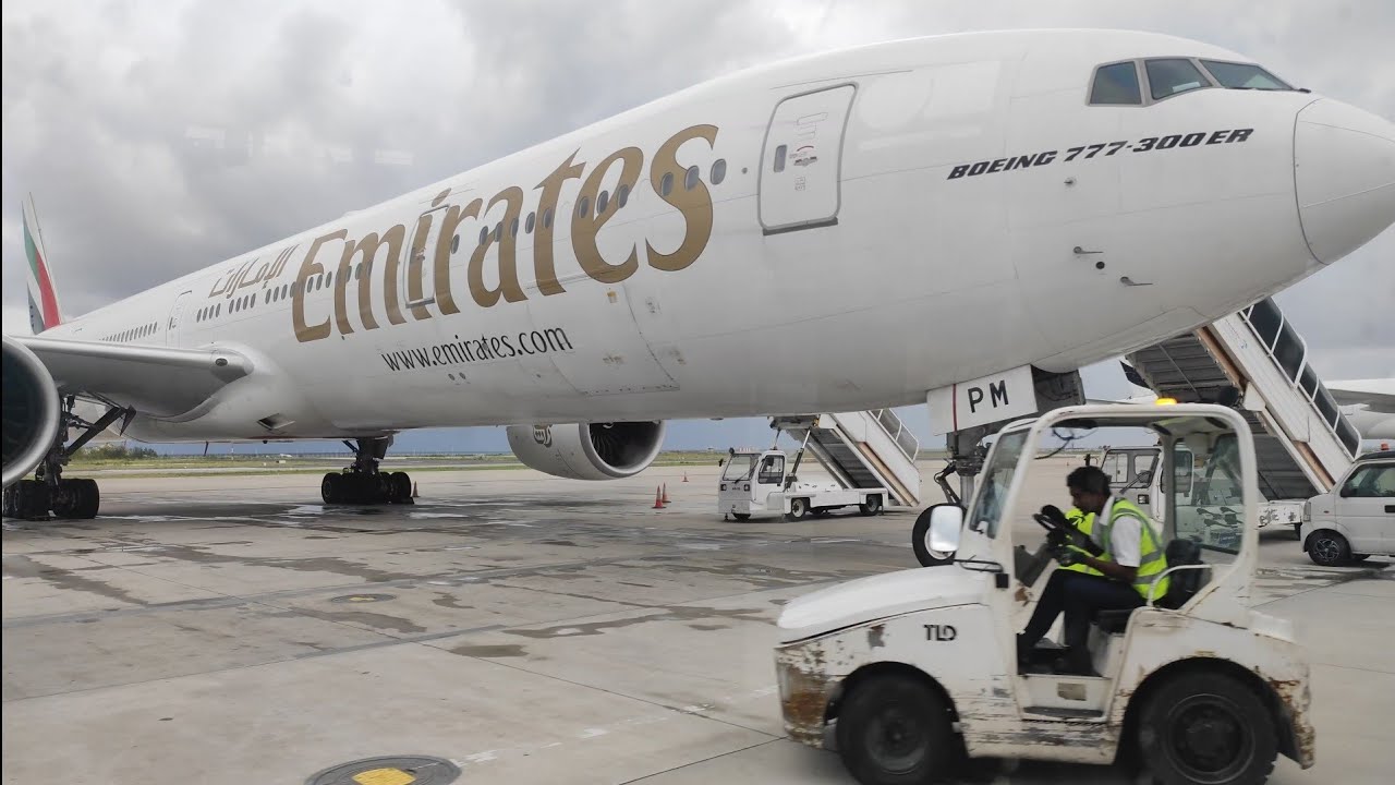Maldives airport all flight parking area