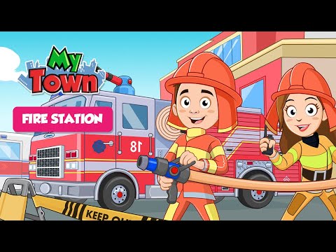 My Town : Fire station Rescue - Game Trailer