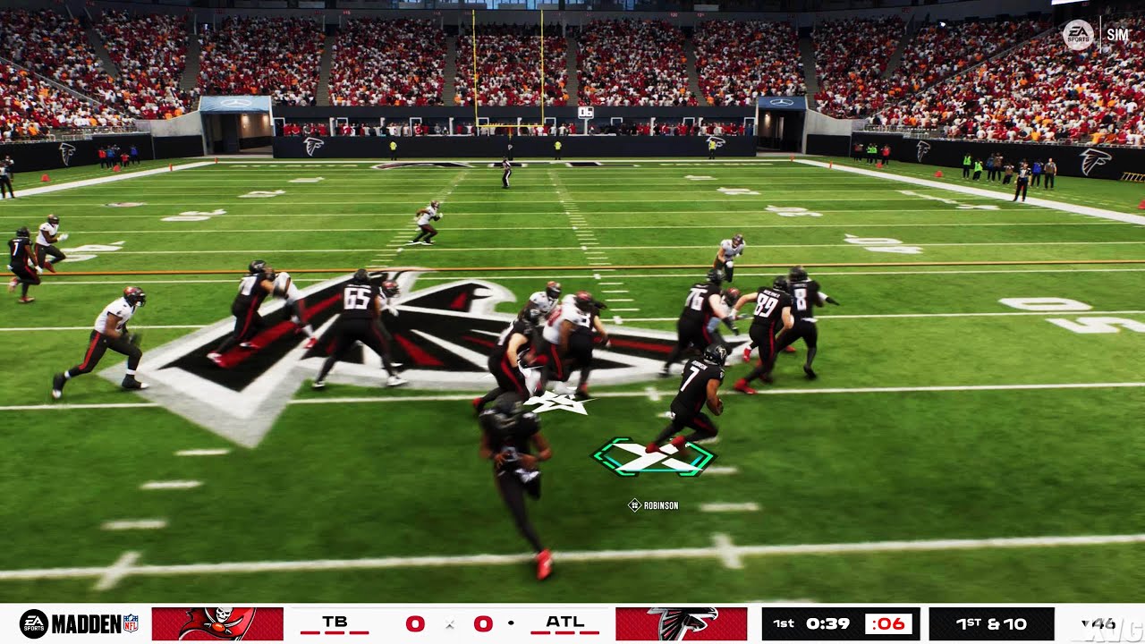 Madden NFL 26 - Tampa Bay Buccaneers vs Atlanta Falcons - Gameplay (PS5 UHD) [4K60FPS]