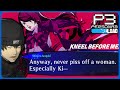 Shinjiro is terrified of mitsuru  persona 3 reload