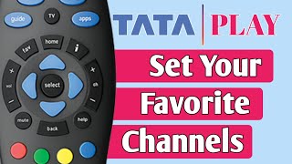 Set your favorite channels list in tata play | tata play | How to set favorite channel in tata play screenshot 4