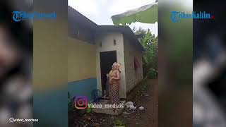 VIRAL Pengantin Wanita Lempar Celana Dalam ke Genteng Rumah, Terungkap Tujuannya