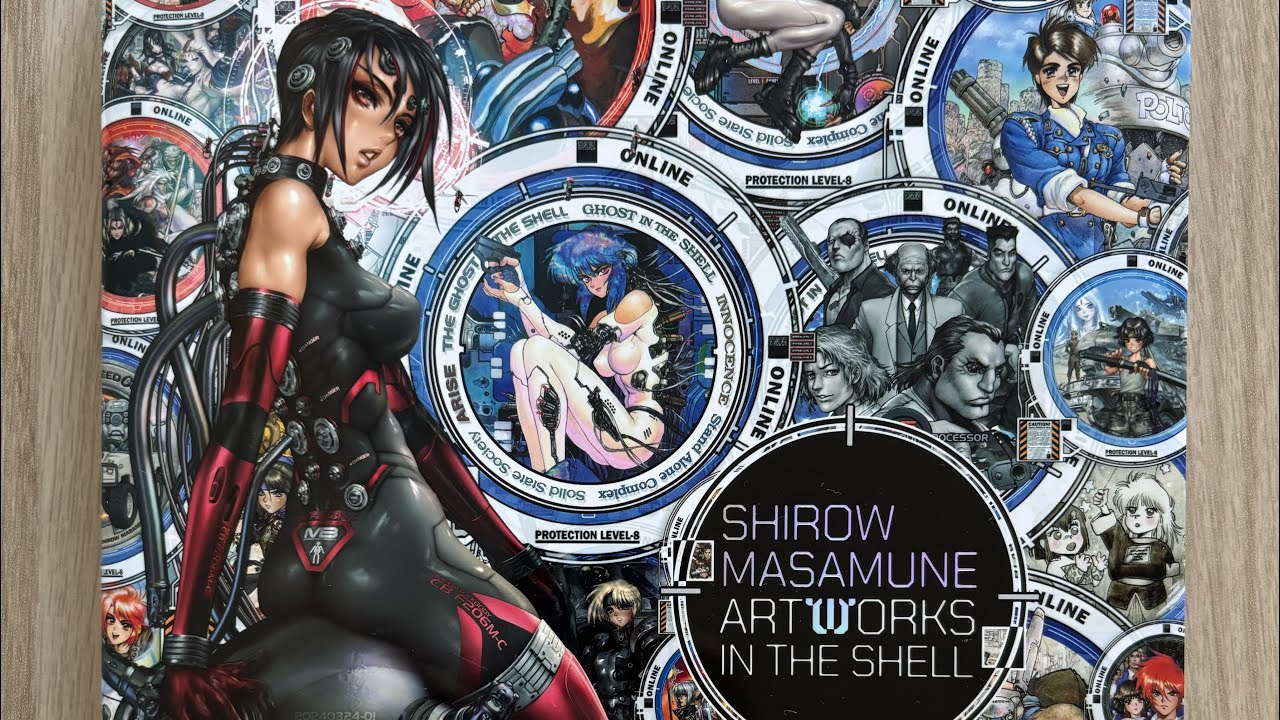 Art Book “Artworks in the Shell” (Shirow Masamune)