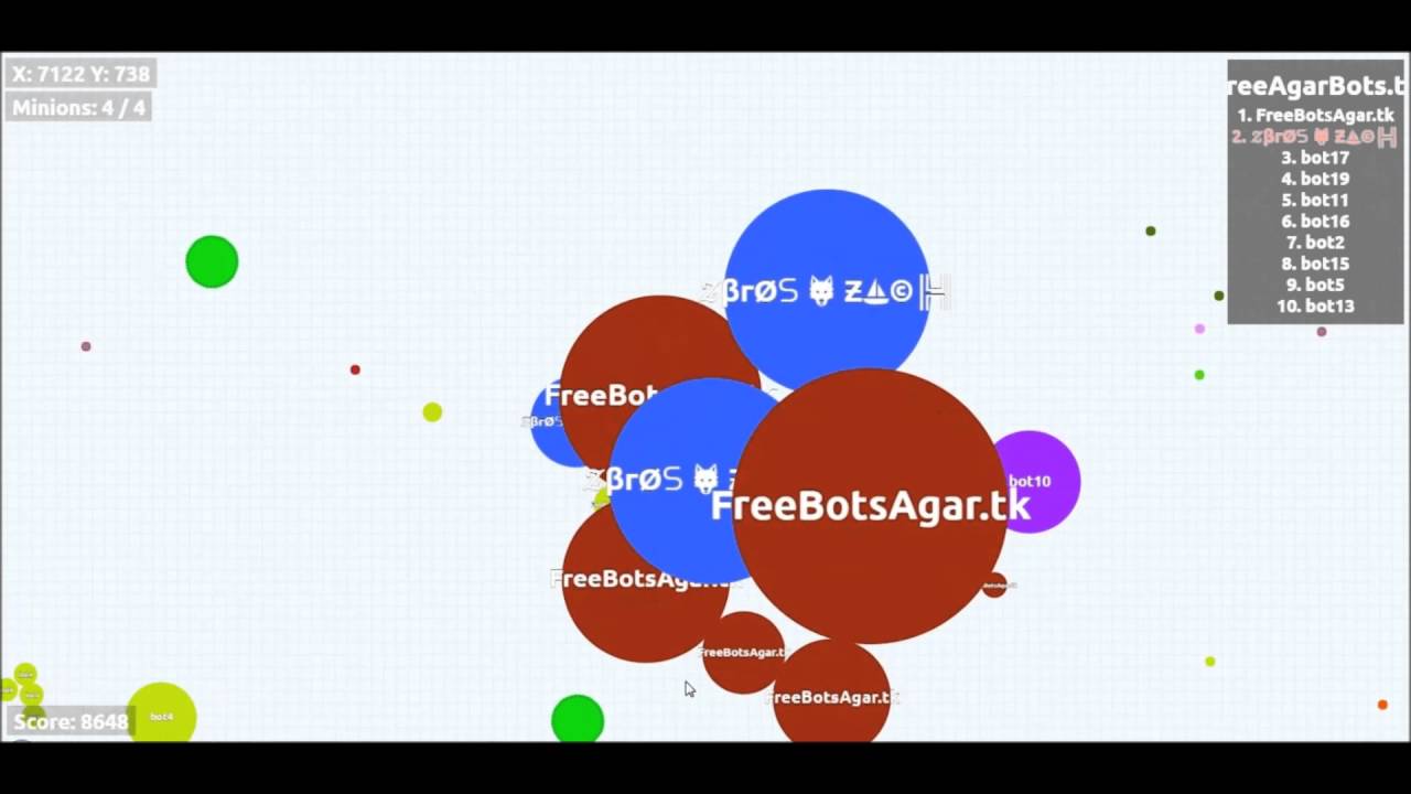 agario with bitcoin