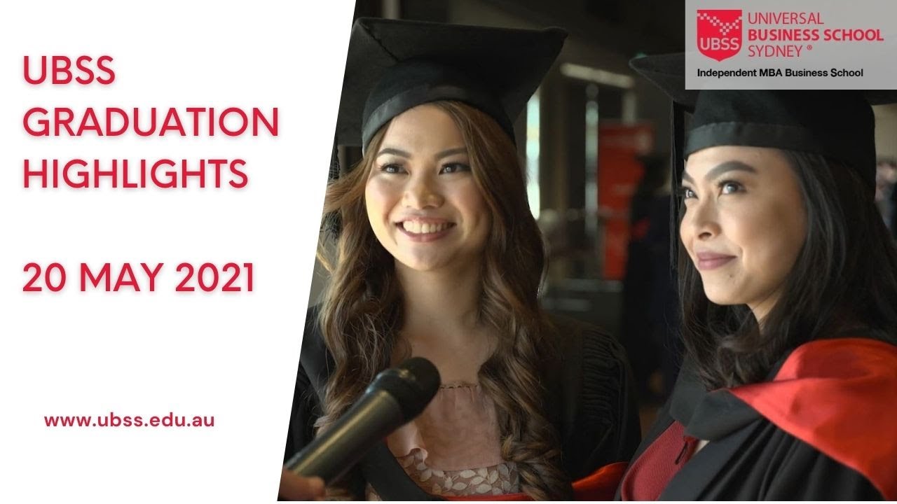 UBSS Graduation Highlights, Student Testimonials 20th May 2021 - Morning Session -Sydney Opera House