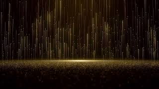 Golden Sparkle ✨ 2 Hours HD | Shimmering Gold Particles Loop – Relaxing Luxury Glow Background