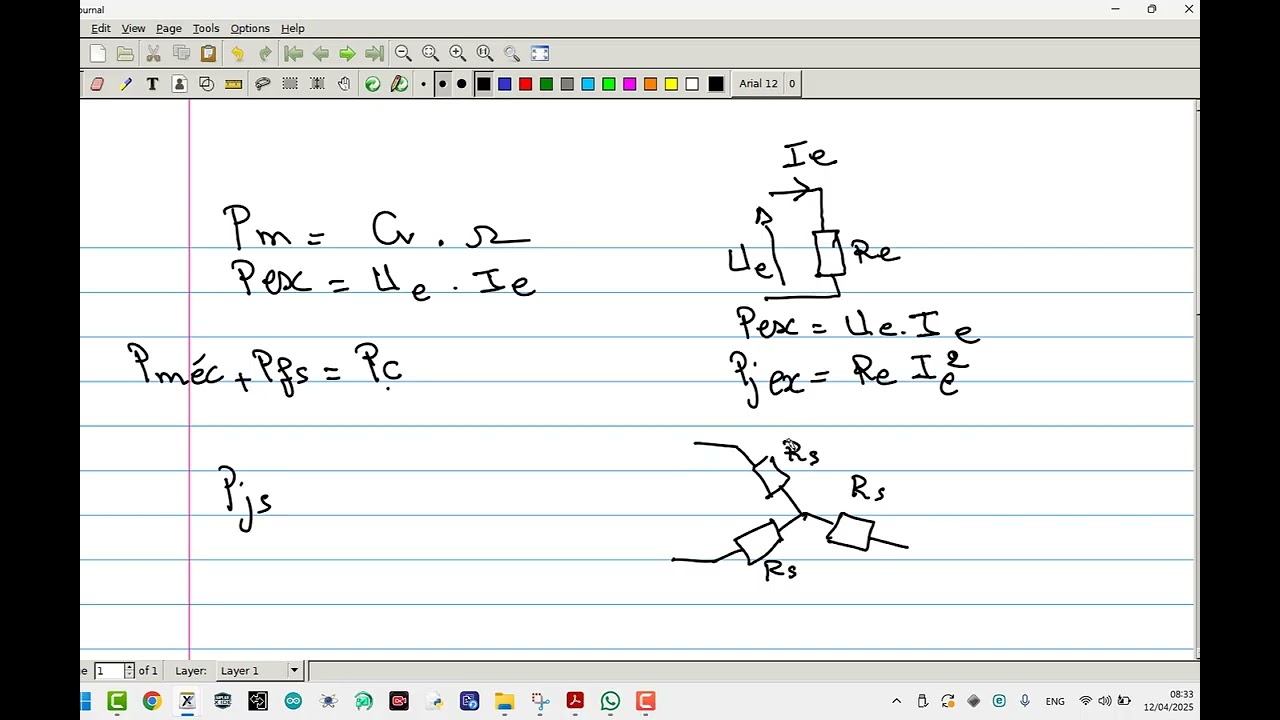 résumé machine synchrone
