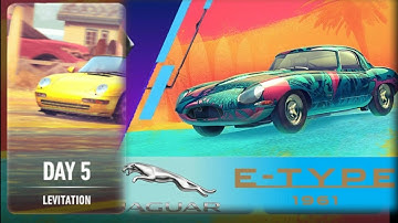 NFS No Limits  West End Waves Levitation Day-5 +Jaguar  E-Type Lightweight#gameplay #youtube#kb