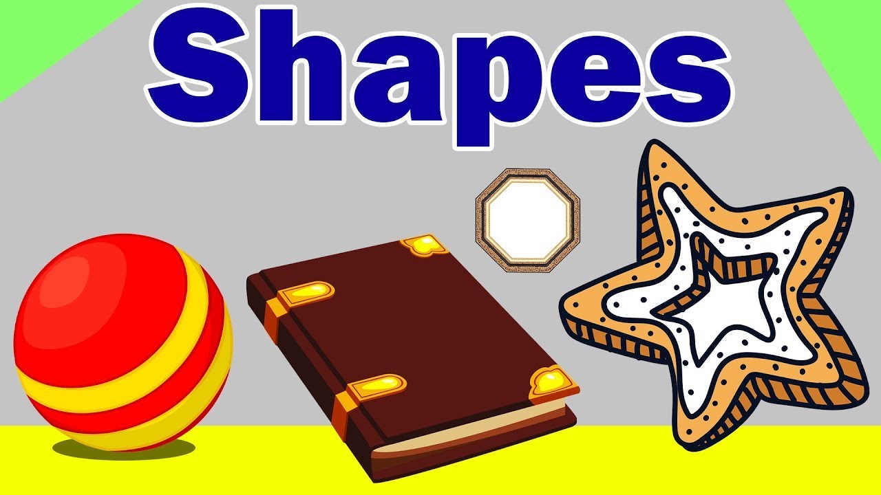 Learn Shapes Name Shapes Name for kindergarten Names Of Shapes