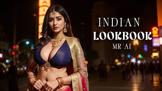 [4K] Ai Art Indian Lookbook Girl Al Art Video - City Bustle