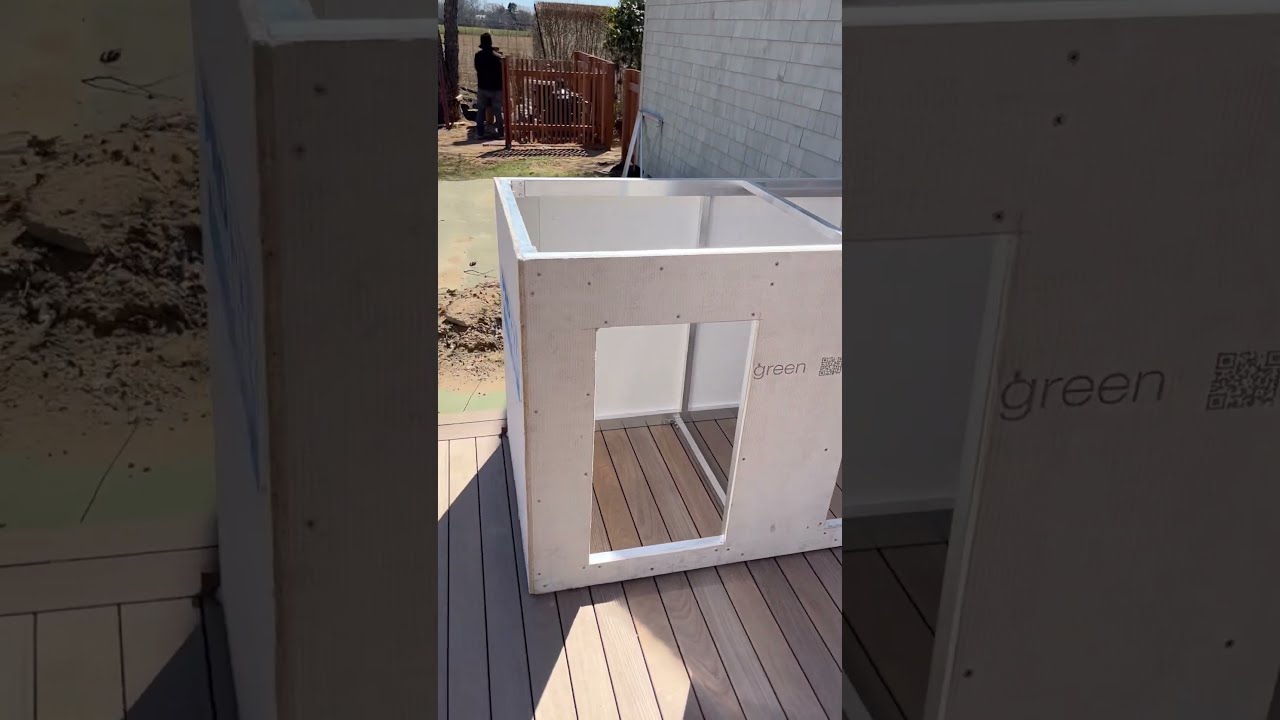 Ready To Finish Outdoor Kitchen Kits Backyard Outdoorkitchen Design Backyardkitchen