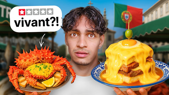La VÉRITÉ sur la nourriture au Portugal...🇵🇹