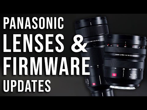 Panasonic Updates: 2 New Lumix S Pro Lenses and Firmware Updates | First Look