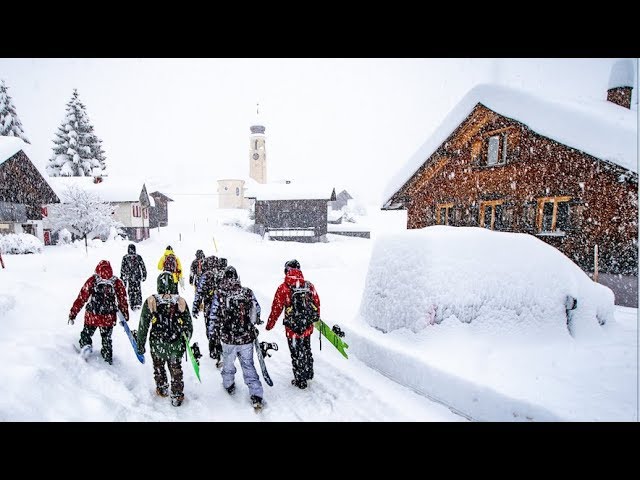 Too much SNOW, Volcom house in Austria – Learning By Doing