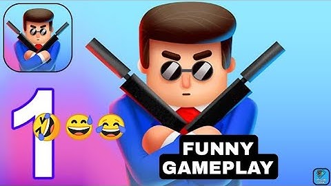 Mr Bullet - Gameplay Walkthrough Part 1 Chapter 1-5 (Android, iOS Gameplay)