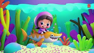 Baby shark Adventure Rhymes || Baby shark do do do Song - Kids entertainment and song #toddlers