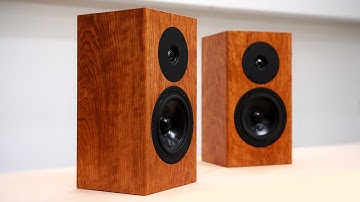 How To Make Bookshelf Speakers - Woodworking - DIY Speakers