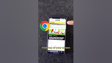 Hoe u de URL-balk naar beneden verplaatst ⬇️ op CHROME - ANDROID