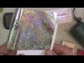 How to Apply Foil to Stamped Images - Amazing, Easy, Cheap!