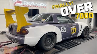 Supercharged Miata Returns To The Dyno | We Finally See What The Rotrex Blower Can Do! BIG NUMBERS?