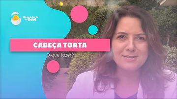 Como evitar que a cabeça do bebê fica torta?