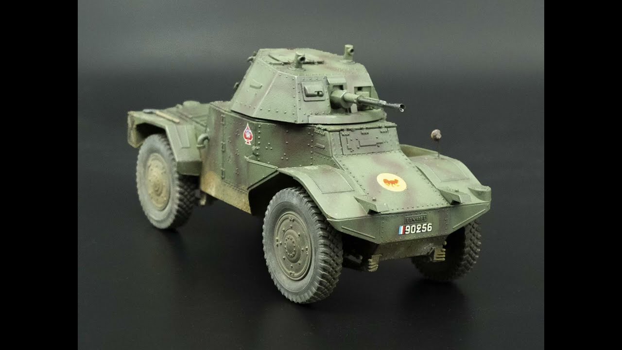 ICM 1/35 AMD 35 Panhard 178 armored car(early version)フランス装甲車