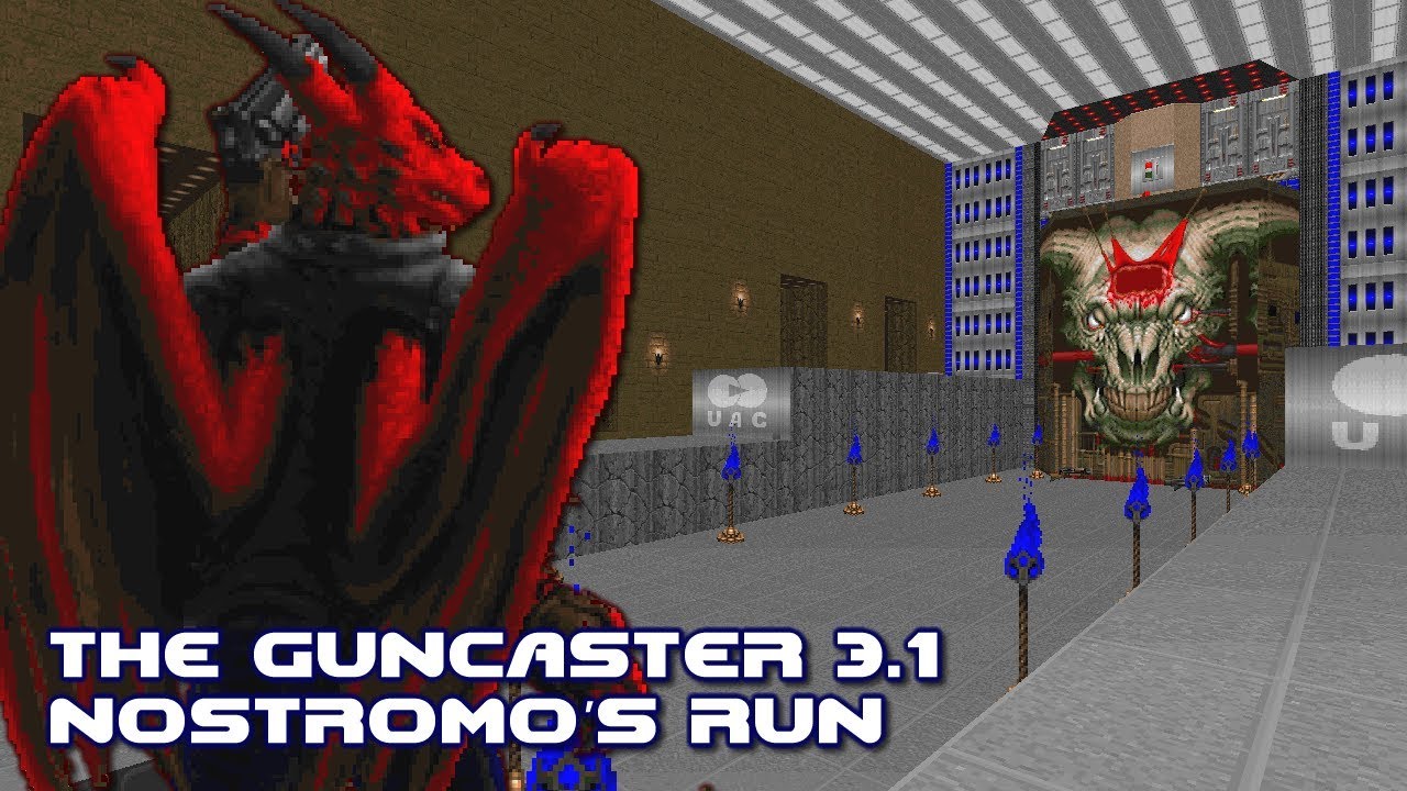 The Guncaster v3.1 + Nostromo's Run [Mods para Doom combinados] YouTube