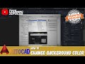 AutoCAD How To Change Background Color