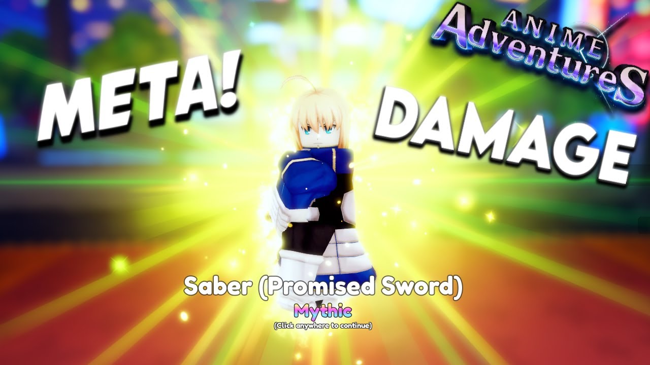 How To Get and Evolve Saber in Anime Adventures