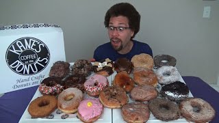 Kanes Donuts Entire Traditional Donut Menu Food Challenge
